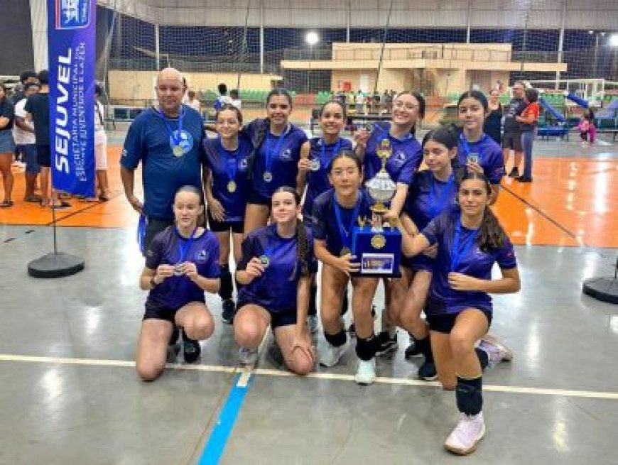 Fernando Corrêa é o grande campeões do vôlei do JETs Sub-14