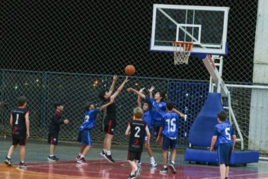 Colégio Salesiano Dom Bosco e Escola General Nelson Custódio são Campeões do Basquete Sub-11 os JETs Três-Lagoenses