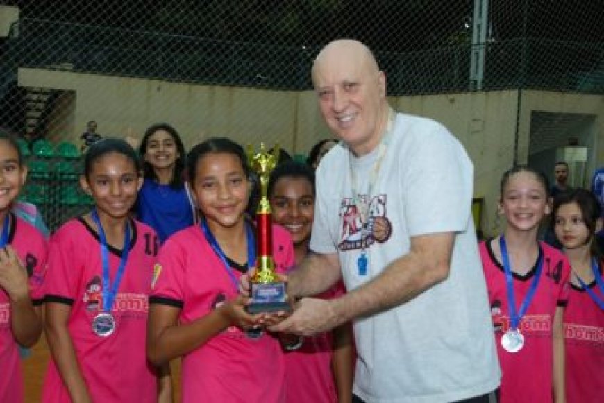 Colégio Salesiano Dom Bosco e Escola General Nelson Custódio são Campeões do Basquete Sub-11 os JETs Três-Lagoenses